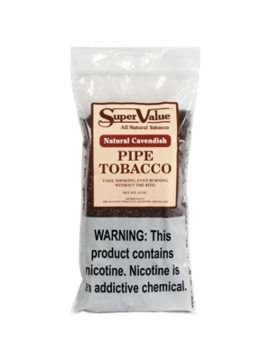 Sutliff Pipe Tobaccos Super Value Pipe Tobacco - Natural Cavendish - 12 oz.