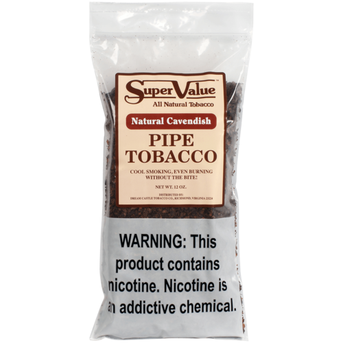 Sutliff Pipe Tobaccos Super Value Pipe Tobacco - Natural Cavendish - 12 oz.