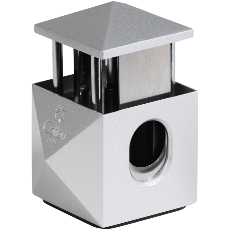 Colibri Colibri Quasar (2 in 1) Table Top Cigar Cutter - Silver