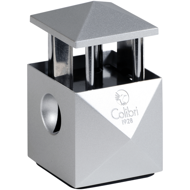 Colibri Colibri Quasar (2 in 1) Table Top Cigar Cutter - Silver