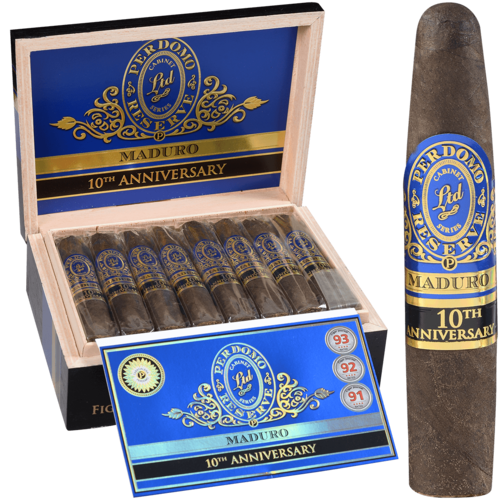 Perdomo 10th Anniversary Perdomo 10th Anniversary Maduro Figurado - Box 25