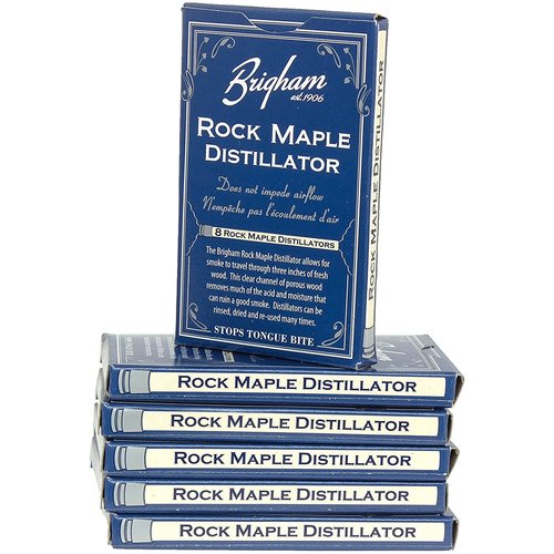 Brigham Pipes Brigham Rock Maple Distillators - 8pk