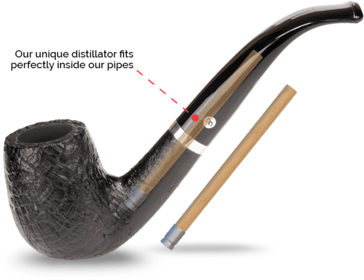 Brigham Pipes Brigham Rock Maple Distillators - 8pk