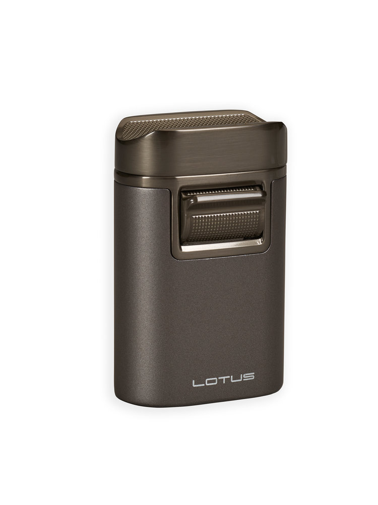 Lotus Lotus Brawn Table Lighter - Grey and Gunmetal