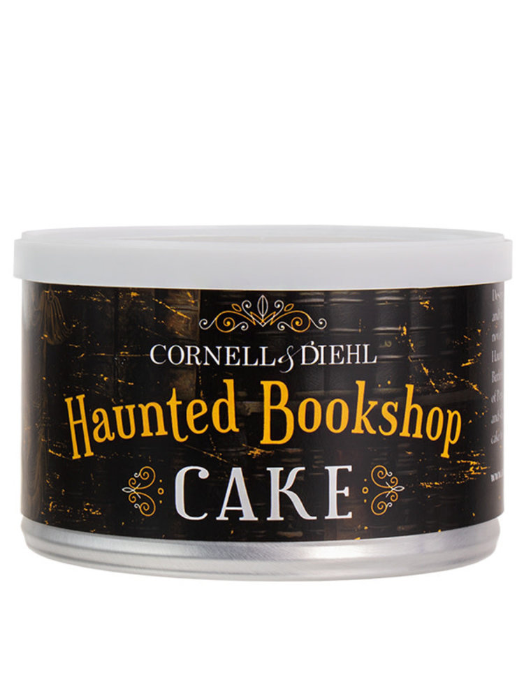 Cornell & Diehl C&D Pipe Tobacco Haunted Bookshop Cake Tins 2 oz.