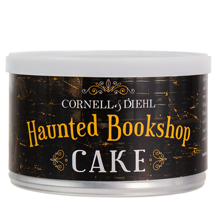 Cornell & Diehl C&D Pipe Tobacco Haunted Bookshop Cake Tins 2 oz.