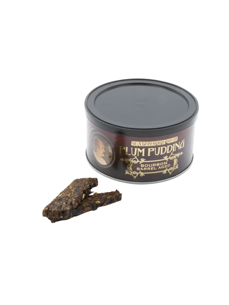 Seattle Pipe Club SPC Pipe Tobacco - Plum Pudding Barrel Aged 2 oz.