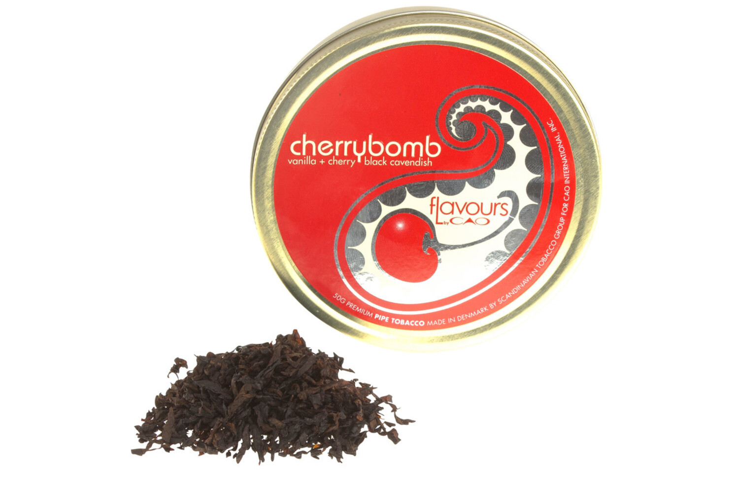 cherry vanilla tobacco CAO Pipe Tobacco - Cherry Bomb 50g