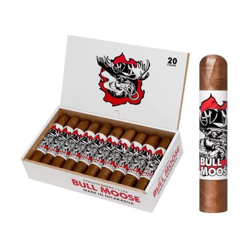 Chillin Moose / Bull Moose Bull Moose Robusto Gordo - single Chillin Moose / Bull Moose Bull Moose Robusto Gordo - single