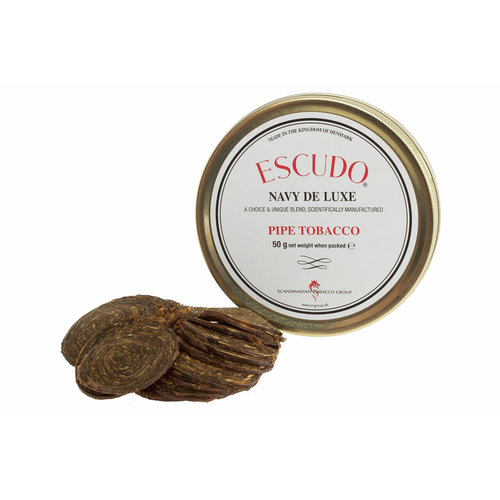 Lane Pipe Tobacco Escudo Navy De Luxe Pipe Tobacco 50g