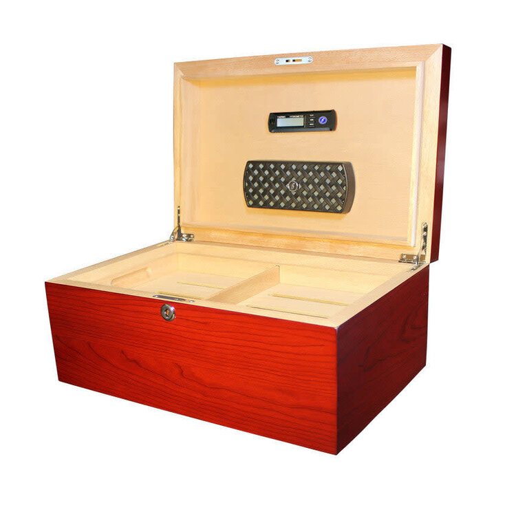 Brigham Humidors Brigham Celestial Matte Cherry Humidor - Holds 125