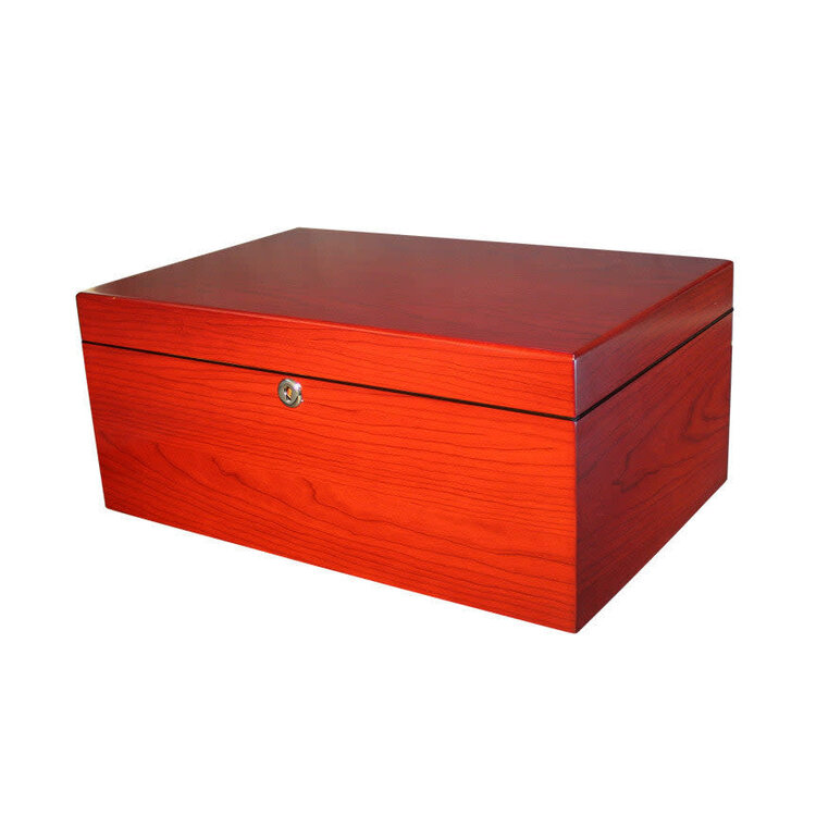 Brigham Humidors Brigham Celestial Matte Cherry Humidor - Holds 125