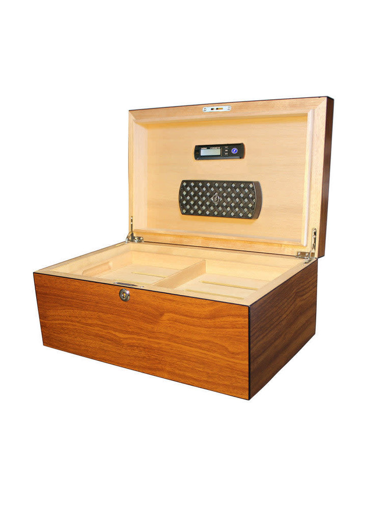 Brigham Humidors Brigham Celestial Matte Mahogany Humidor - Holds 125