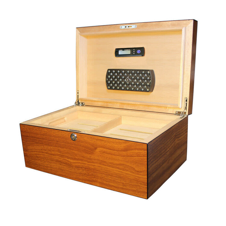 Brigham Humidors Brigham Celestial Matte Mahogany Humidor - Holds 125