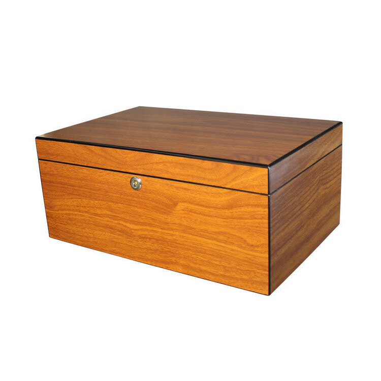 Brigham Humidors Brigham Celestial Matte Mahogany Humidor - Holds 125