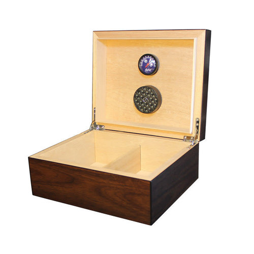 Brigham Humidors Brigham Celestial Matte Dark Walnut Humidor - Holds 50