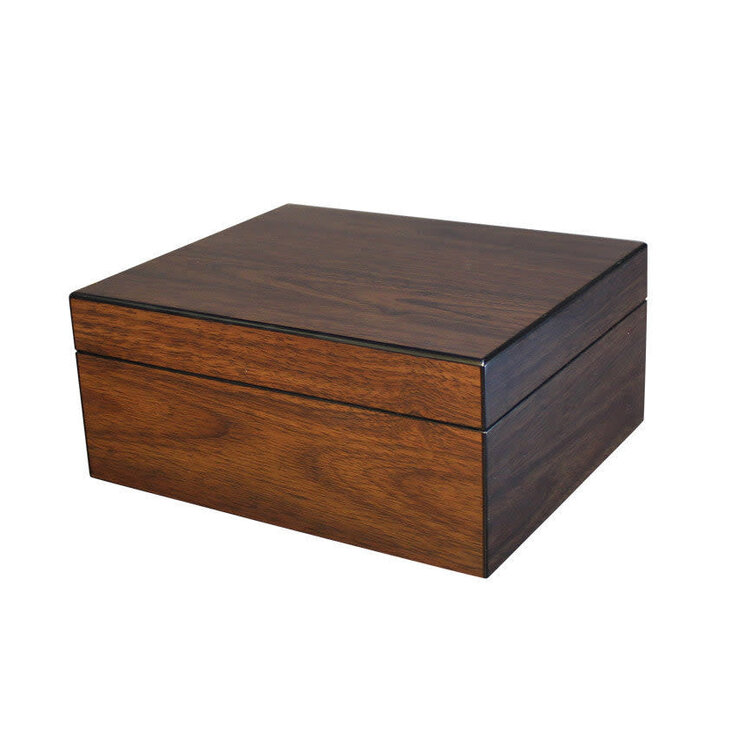 Brigham Humidors Brigham Celestial Matte Dark Walnut Humidor - Holds 50