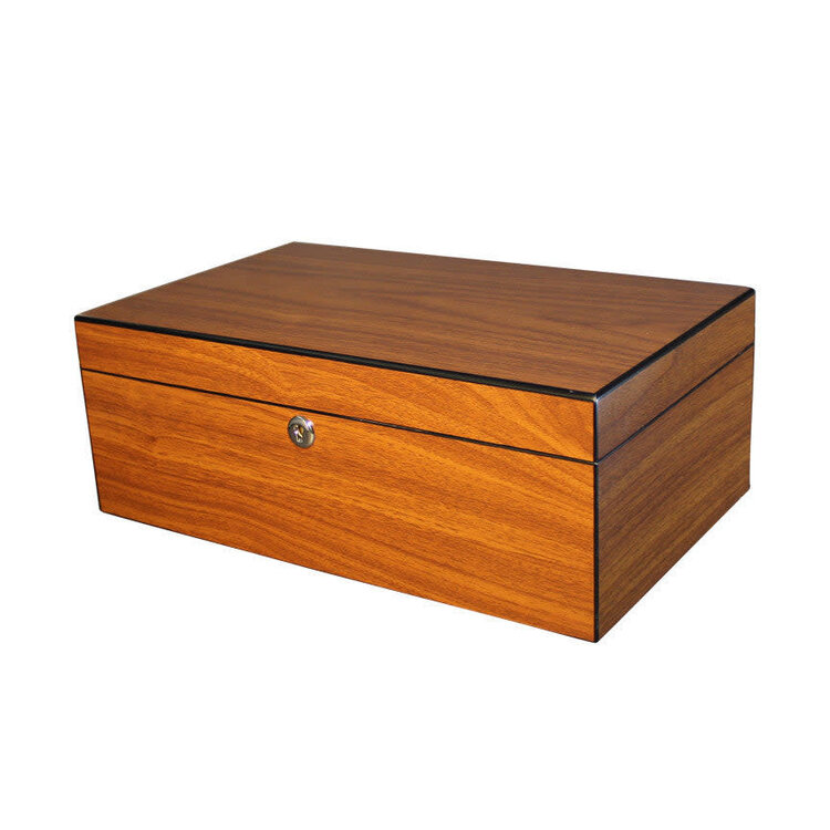 Brigham Humidors Brigham Celestial Matte Mahogany Humidor - Holds 75
