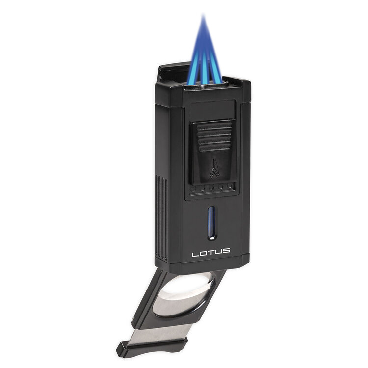 Lotus Lotus Duke Lighter w/ Cutter - Black Matte