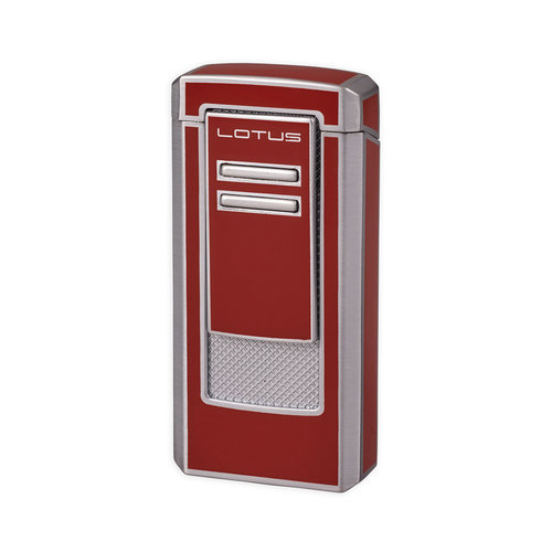 Lotus Lotus Commander Lighter - Red Lacquer and Chrome Lotus Lotus Commander Lighter - Red Lacquer and Chrome