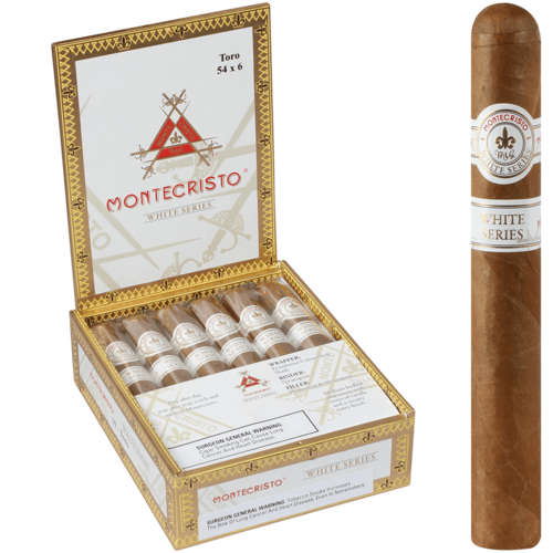 Montecristo White Montecristo White Toro - Box 10 Montecristo White Montecristo White Toro - Box 10