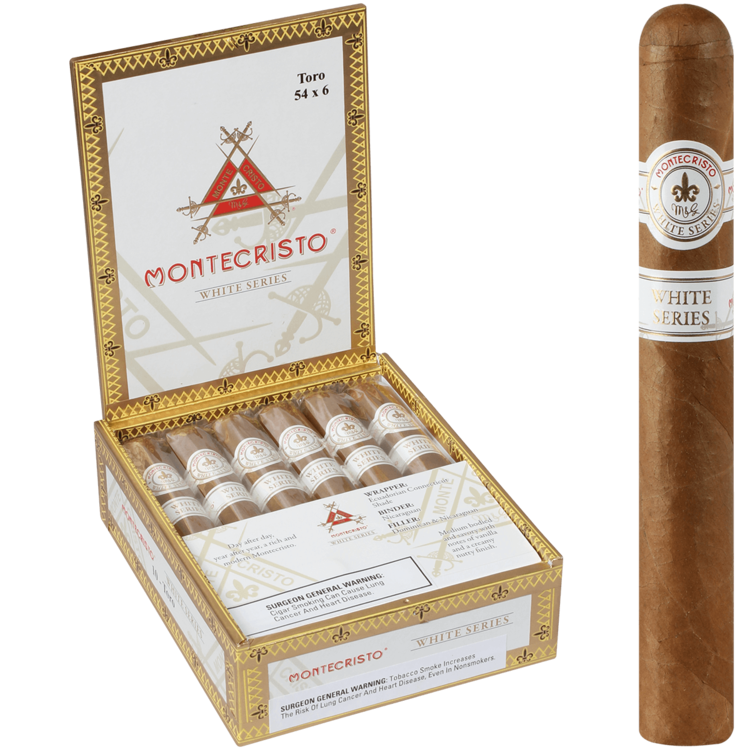 Montecristo Cigars Montecristo White Toro - Box 10