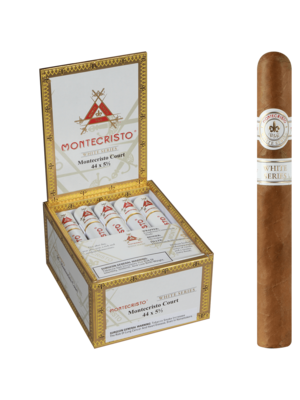 Montecristo White Montecristo White Court Tubo - Box 15