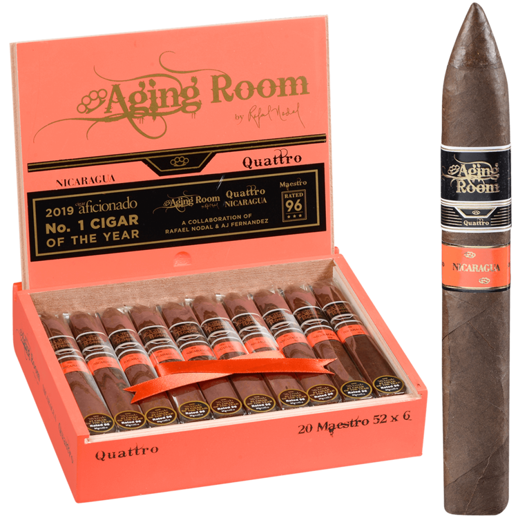 Aging Room Quattro Nicaragua Aging Room Quattro Nicaragua Maestro - Box 20