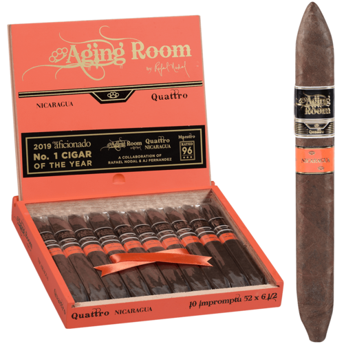 Aging Room Quattro Nicaragua Aging Room Quattro Nicaragua Impromptu - Box 10 Aging Room Quattro Nicaragua Aging Room Quattro Nicaragua Impromptu - Box 10