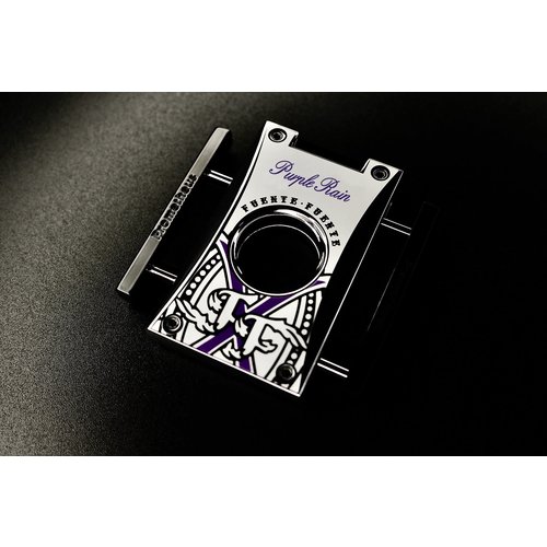 Prometheus Accessories Prometheus 2022 Opus X Purple Rain Cigar Cutter - White Lacquer Prometheus Accessories Prometheus 2022 Opus X Purple Rain Cigar Cutter - White Lacquer