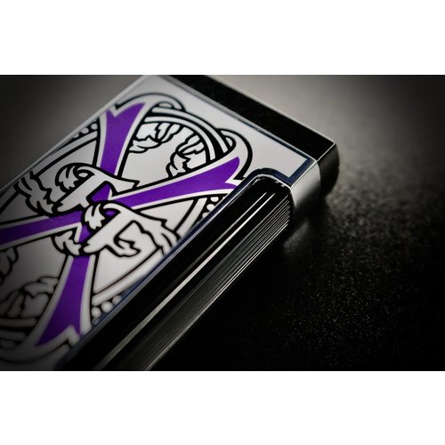 Prometheus Accessories Prometheus 2022 Opus X Purple Rain Ultimo X Lighter - White Lacquer Prometheus Accessories Prometheus 2022 Opus X Purple Rain Ultimo X Lighter - White Lacquer
