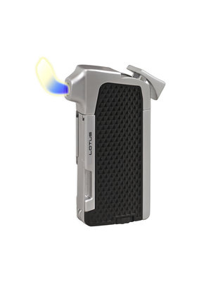 Lotus Lotus Condor Pipe Lighter - Black and Chrome