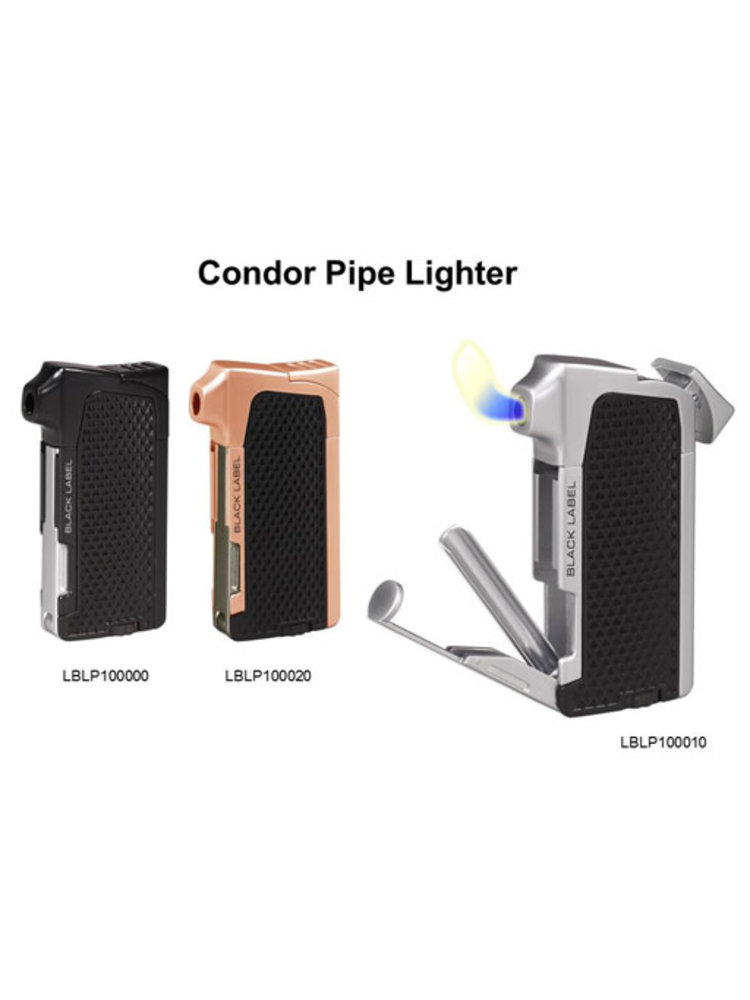 Lotus Lotus Condor Pipe Lighter - Black