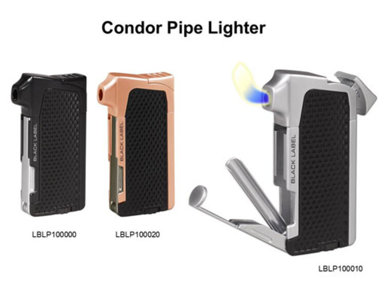 Lotus Lotus Condor Pipe Lighter - Black