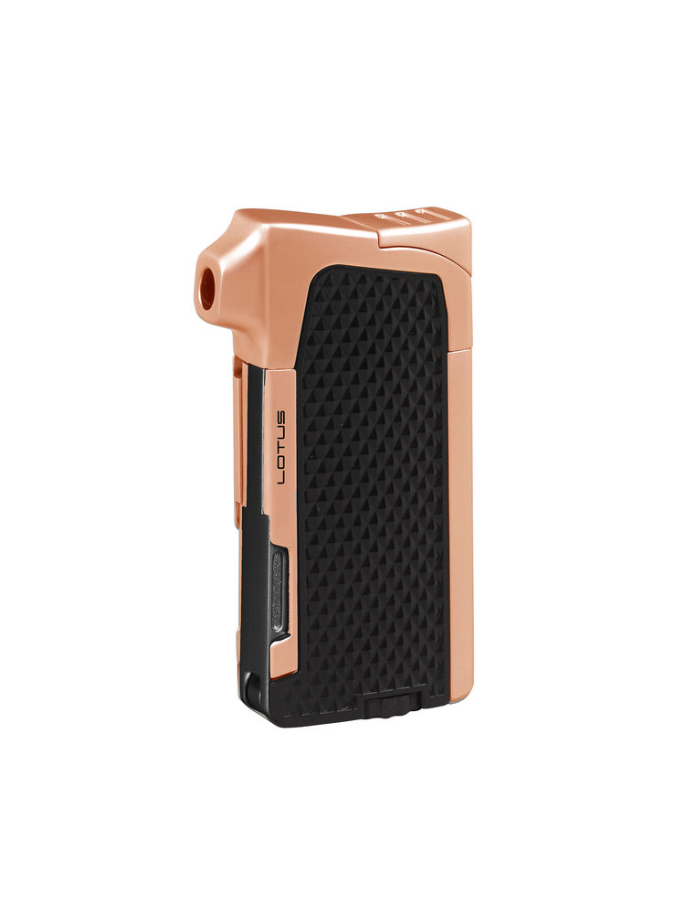 Lotus Lotus Condor Pipe Lighter - Black and Copper