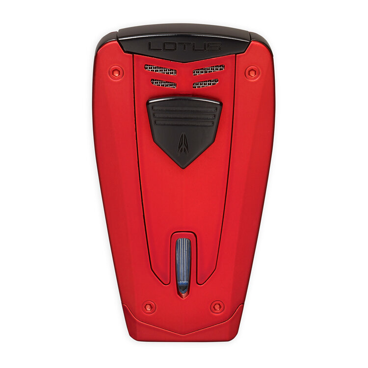 Lotus Lotus Fusion Triple Torch Lighter - Black and Red