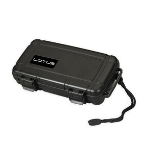 Lotus Lotus VC05 Travel Humidor - Black - Holds 5 cigars