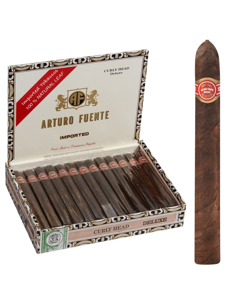 Arturo Fuente A. Fuente Curly Head Deluxe Maduro - Box 25