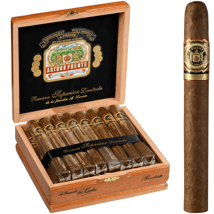 Arturo Fuente Don Carlos A. Fuente Don Carlos Presidente - Box 25