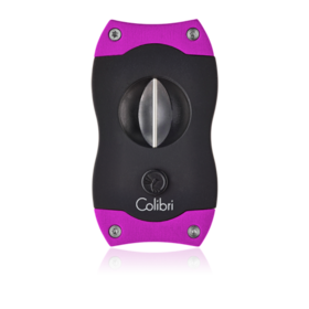 Colibri Colibri V-CUT Cigar Cutter - Black and Pink