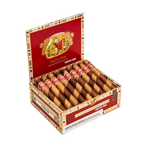 Romeo y Julieta Reserva Real Romeo y Julieta Reserva Real Twisted Toro - Box 25 Romeo y Julieta Reserva Real Romeo y Julieta Reserva Real Twisted Toro - Box 25