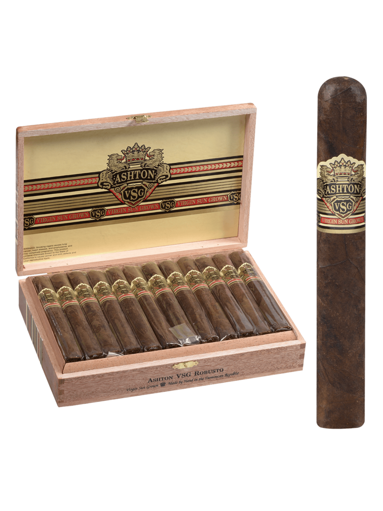 Ashton Virgin Sun Grown Ashton VSG Robusto - Box 24