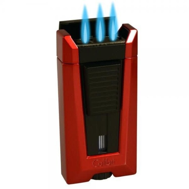 Colibri Colibri Stealth Triple Lighter - Red and Black