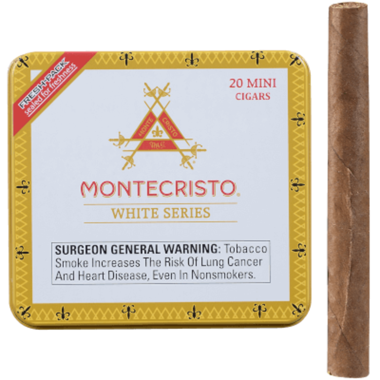 Montecristo Cigars Montecristo White Minis - 5/20pk