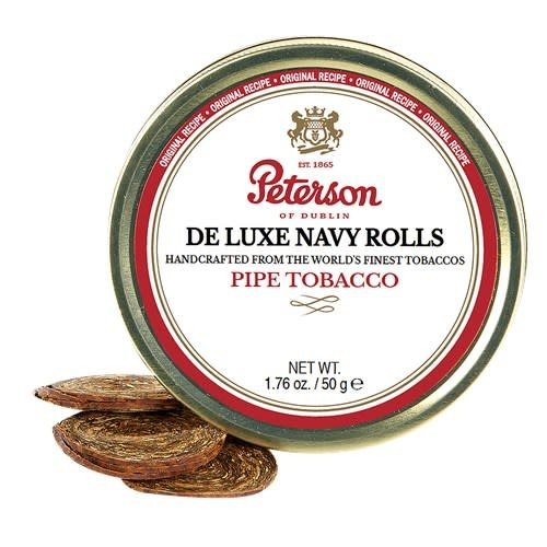 Peterson Pipe Tobacco Peterson Pipe Tobacco - De Luxe Navy Rolls 50g