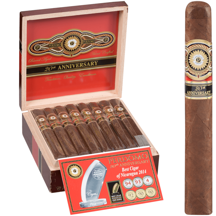 Perdomo 20th Anniversary Perdomo 20th Ann. Sun Grown Churchill - Box 24