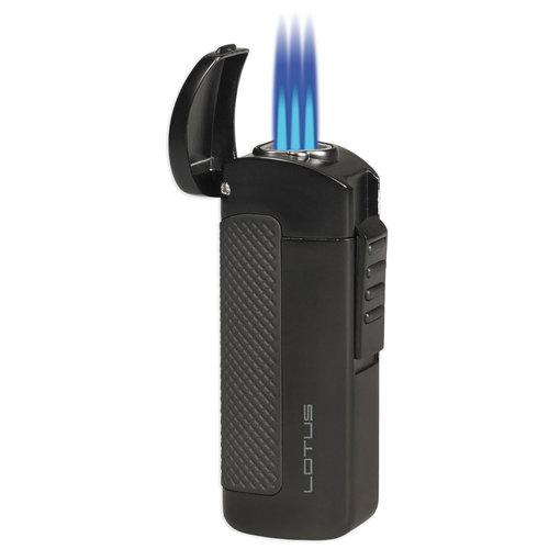 Lotus Lotus CEO Triple Torch Lighter - Black Lotus Lotus CEO Triple Torch Lighter - Black