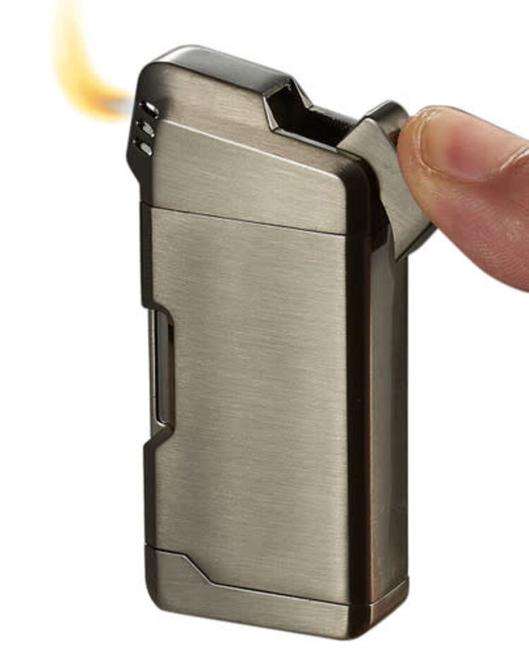 Visol Accessories Visol Epirus Soft Flame Pipe Lighter - Gunmetal