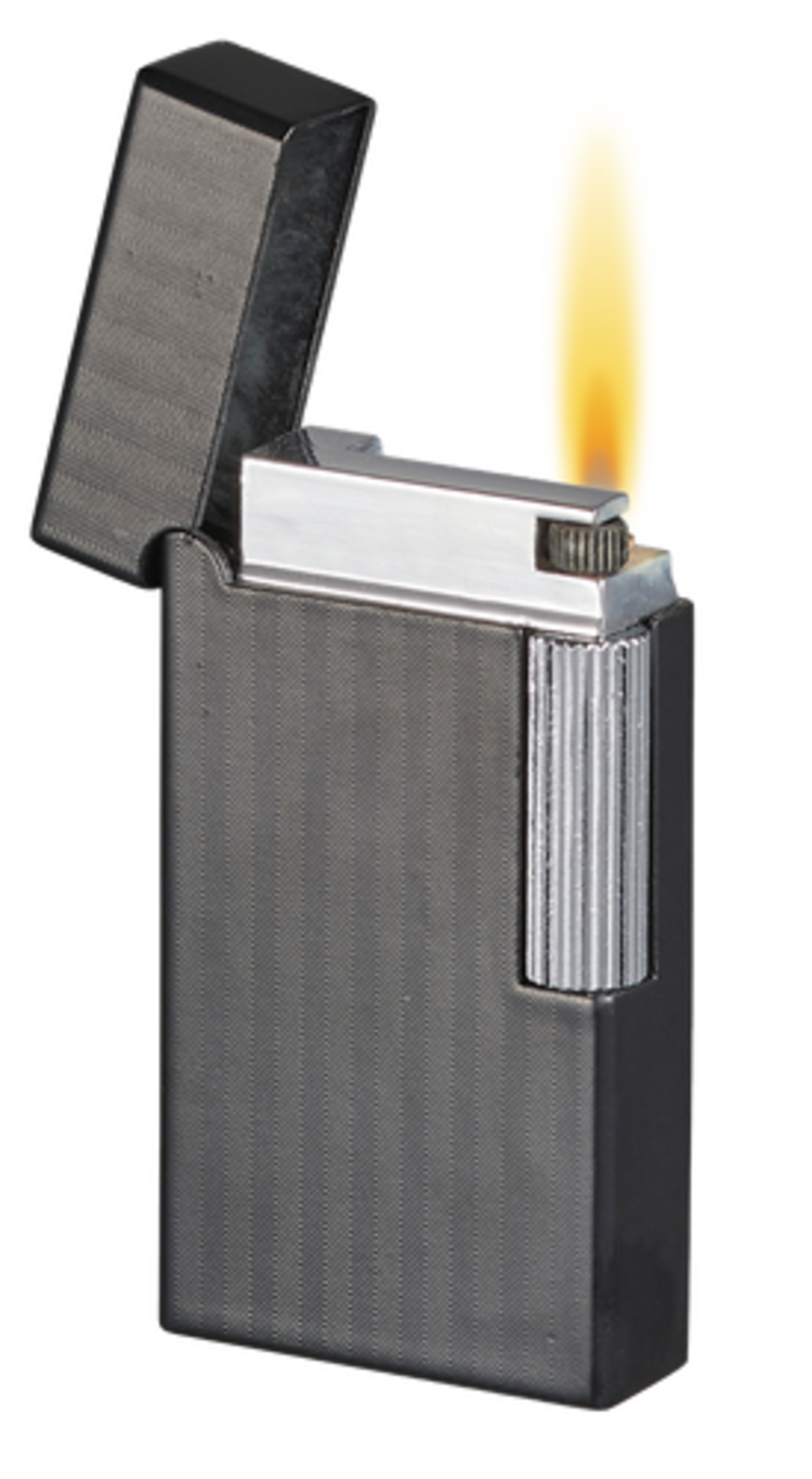 Visol Accessories Visol Zebra Flint Lighter Soft Flame - Black Matte
