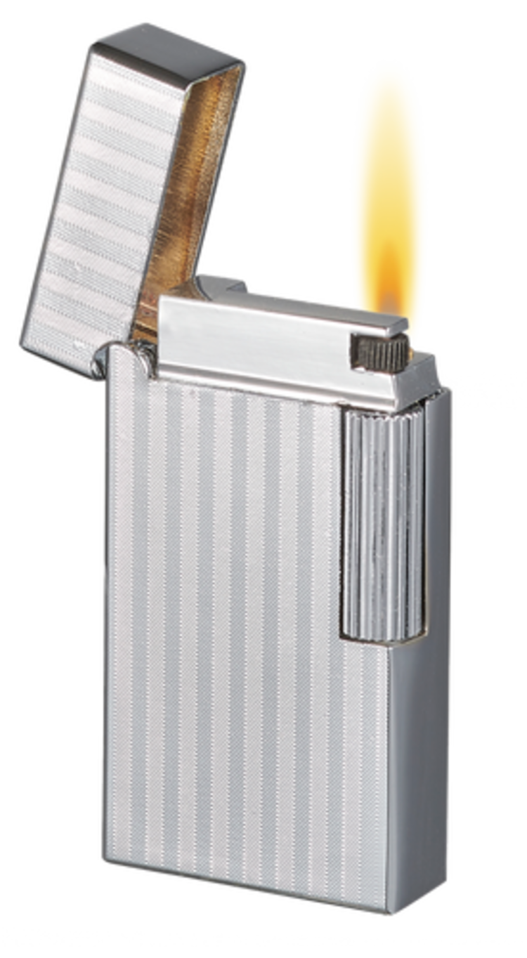 Visol Accessories Visol Zebra Flint Lighter Soft Flame - Polished Silver